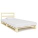 Estructura de cama 90x200 Estructura de cama 90x200 Marrón
