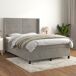 Cama box spring 140x190 Cama box spring 140x190 Gris