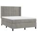 Cama box spring 140x190 Cama box spring 140x190 Gris
