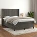 Cama box spring 140x200 Cama box spring 140x200 Gris
