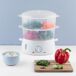 Vaporera Eléctrica Vege8 Weasy Vaporera Eléctrica Vege8 Weasy Blanco/ Gris