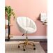 Beliani Silla de oficina ANNABELLE Beliani Silla de oficina ANNABELLE Blanco