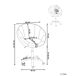 Beliani Silla de oficina ANNABELLE Beliani Silla de oficina ANNABELLE Blanco