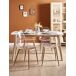 Beliani Silla de comedor TAKILMA Beliani Silla de comedor TAKILMA Transparente