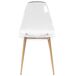 Beliani Silla de comedor TAKILMA Beliani Silla de comedor TAKILMA Transparente