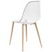 Beliani Silla de comedor TAKILMA Beliani Silla de comedor TAKILMA Transparente