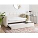 Beliani Cama nido Bouclé GASSIN 100x231 Beliani Cama nido Bouclé GASSIN 100x231 Crema