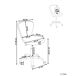 Beliani Silla de oficina MARGATE Beliani Silla de oficina MARGATE Blanco