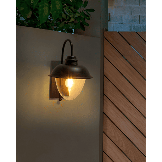 Beliani Iluminação de parede para exterior BANKA Beliani Iluminação de parede para exterior BANKA