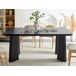 Beliani Mesa de comedor ATLIN Beliani Mesa de comedor ATLIN Negro