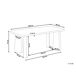 Beliani Mesa de comedor ATLIN Beliani Mesa de comedor ATLIN Negro