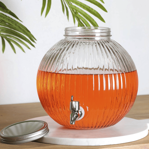 Distribuidor de bebidas de vidro Well Home 5,5L
