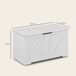 Baúl de Almacenaje HOMCOM, hogar - muebles de dormitorio Baúl de Almacenaje HOMCOM, hogar - muebles de dormitorio Blanco