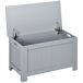 Baúl de Almacenaje MDF HOMCOM Baúl de Almacenaje MDF HOMCOM Gris