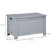 Baúl de Almacenaje MDF HOMCOM Baúl de Almacenaje MDF HOMCOM Gris