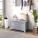 Baúl de Almacenaje MDF HOMCOM Baúl de Almacenaje MDF HOMCOM Gris
