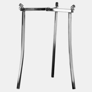 Briebe LEGL5 Tripé Suporte para Queimador a Gás, Robusto e Estável, Adequado para Paellero de 35 a 70cm, , Inox