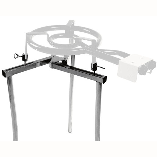 Briebe LEGL5 Tripé Suporte para Queimador a Gás, Robusto e Estável, Adequado para Paellero de 35 a 70cm, , Inox