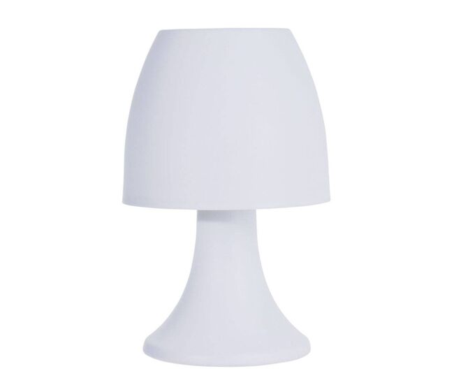 Well home - lampara de mesa color blanco ø12x19,2cm