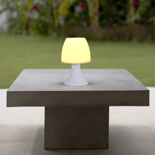 WELL HOME - Candeeiro de mesa branco Ø12x19,2cm