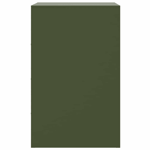 vidaXL Mesas de cabeceira 2 pcs 34,5x39x62 cm aço verde azeitona vidaXL Mesas de cabeceira 2 pcs 34,5x39x62 cm aço verde azeitona