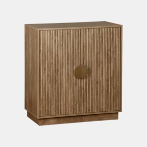 Aparador de 2 portas, 80cm, Celian, Manguier, 80x40x85 cm