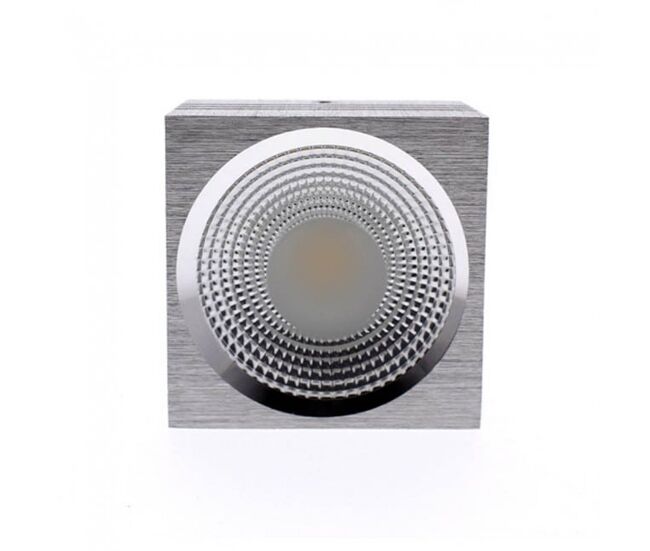 Empotrable led superficie (7w) aluminio moderno