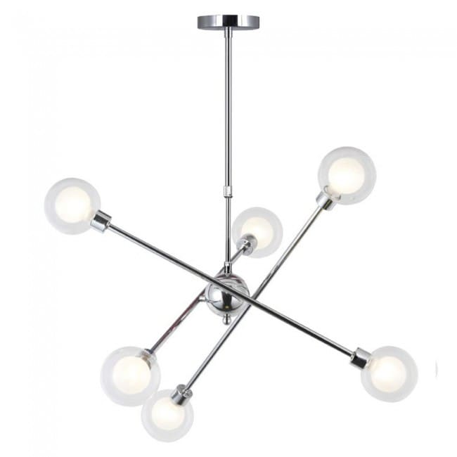 Lámpara de techo Globo (6 luces) Metal Retro - Vintage