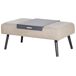Beliani Conjunto de jardín SORRIVOLI Beliani Conjunto de jardín SORRIVOLI Beige