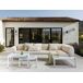 Beliani Conjunto de jardín RASIGLIA Beliani Conjunto de jardín RASIGLIA Beige