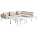 Beliani Conjunto de jardín RASIGLIA Beliani Conjunto de jardín RASIGLIA Beige