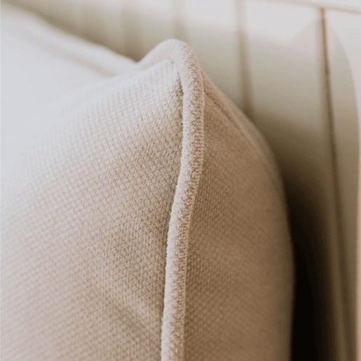 Cabeceira de Cama Estofada BUDWING Maia (Bege - 140x120 cm)