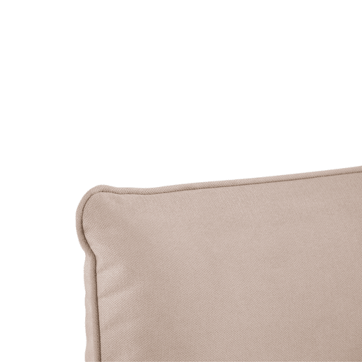 Cabeceira de Cama Estofada BUDWING Maia (Bege - 160x120 cm)