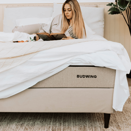 Cabeceira de Cama Estofada BUDWING Maia (Bege - 160x120 cm)