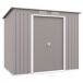 Cobertizo de Jardín Acero Galvanizado Outsunny Cobertizo de Jardín Acero Galvanizado Outsunny Gris