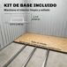 Cobertizo de Jardín Acero Galvanizado Outsunny Cobertizo de Jardín Acero Galvanizado Outsunny Gris