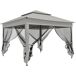 Carpa Plegable Metal, Poliéster Outsunny Carpa Plegable Metal, Poliéster Outsunny Multicolor