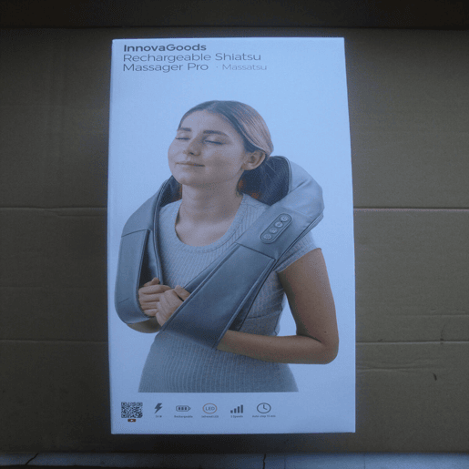Massajador Shiatsu Recarregável Pro Massatsu InnovaGoods Massajador Shiatsu Recarregável Pro Massatsu InnovaGoods