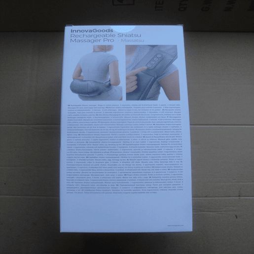 Massajador Shiatsu Recarregável Pro Massatsu InnovaGoods Massajador Shiatsu Recarregável Pro Massatsu InnovaGoods