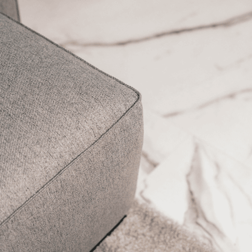 Sofá-Cama Chaise Longue BUDWING Jordan Cinzento - 5 Lugares - 317x157x91 cm