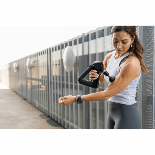 Pistola de Massagem para o Relaxamento e a Recuperação Musculares Therabody Elite Preto Pistola de Massagem para o Relaxamento e a Recuperação Musculares Therabody Elite Preto