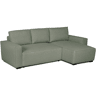 Sofá-Cama Chaise Longue BUDWING Jade Verde - 4 Lugares - 239x135x91 cm