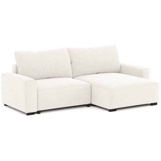 Sofá-Cama Chaise Longue BUDWING Lauren Bege - 4 Lugares - 269x158x96 cm