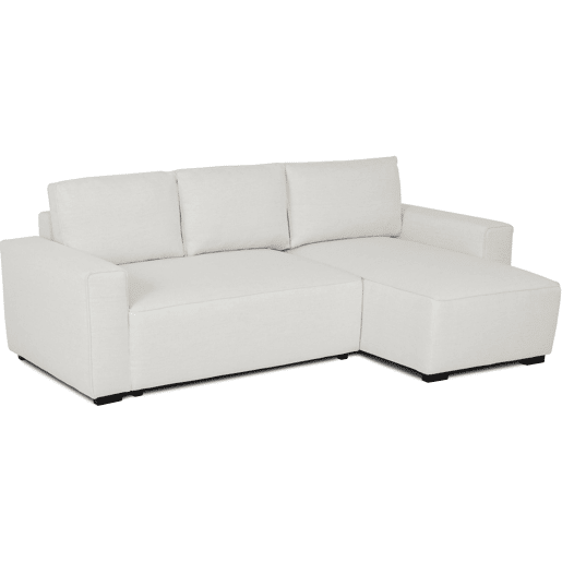 Sofá-Cama Chaise Longue BUDWING Jade Bege - 4 Lugares - 239x135x91 cm