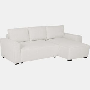 Sofá-Cama Chaise Longue BUDWING Jade Bege - 4 Lugares - 239x135x91 cm