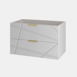 Móvel sob-lavatório 80cm Aurora Branco