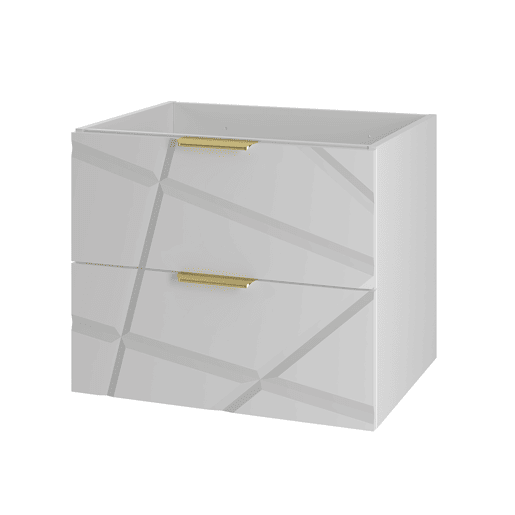Móvel sob-lavatório 60cm Aurora Branco