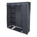 WELL HOME - Armario de almacenaje camping con estantes WELL HOME - Armario de almacenaje camping con estantes Gris