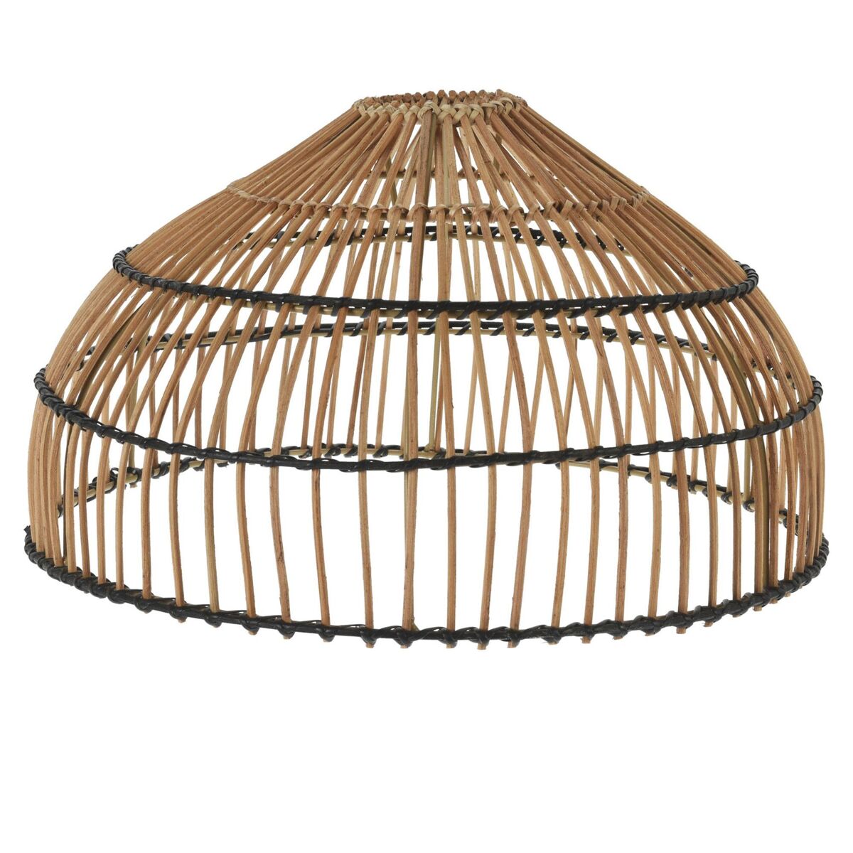 Well home - pantalla para lámpara en ratán ø41xh24cm