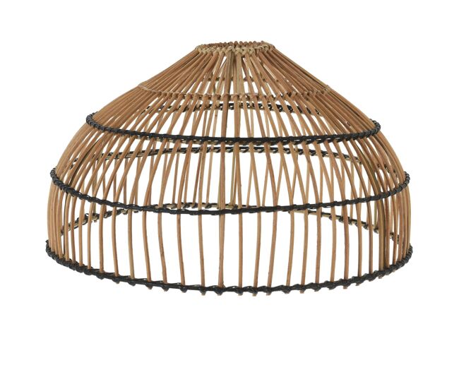 Well home - pantalla para lámpara en ratán ø41xh24cm